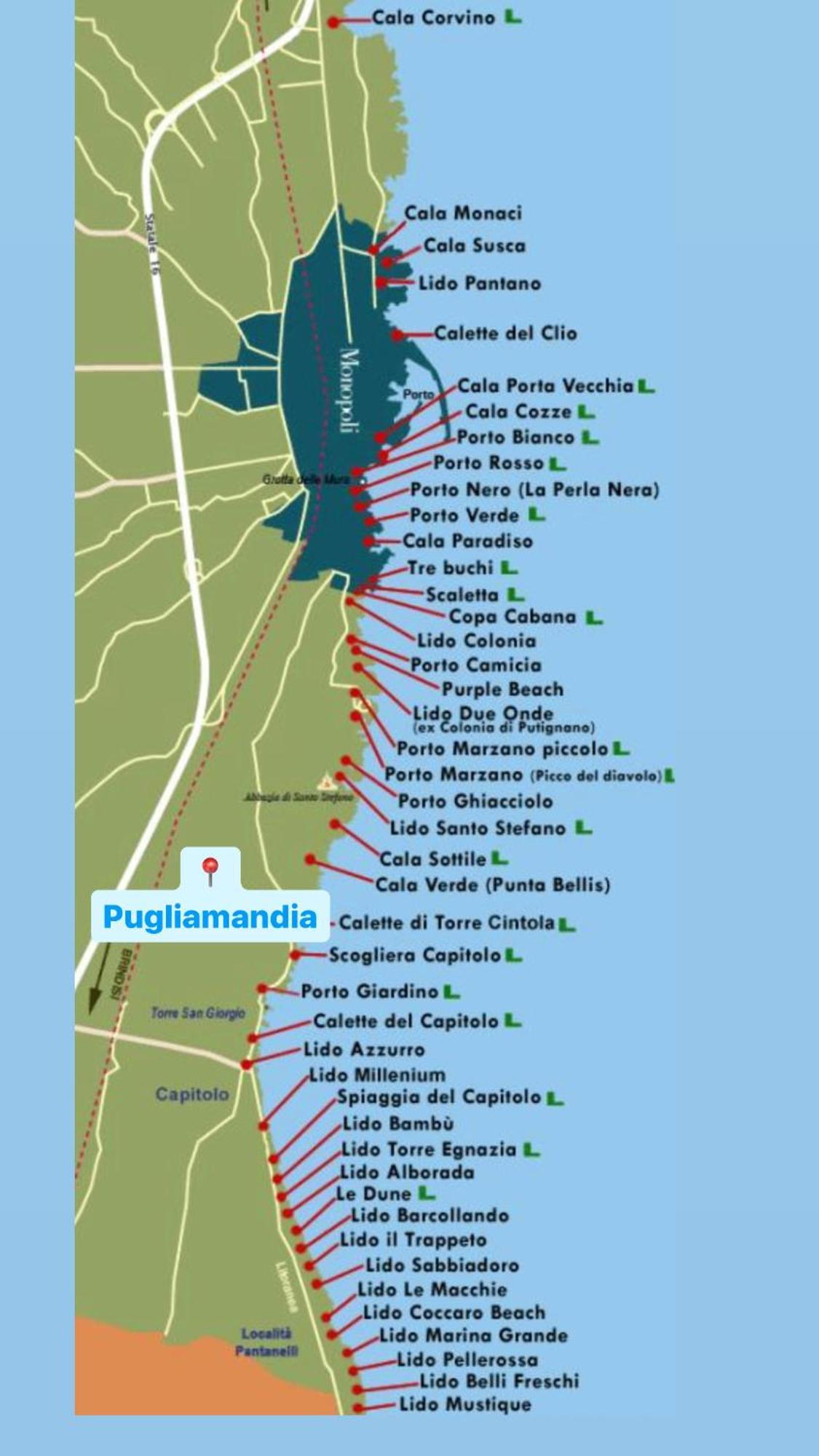 Pugliamandia Monopoli Exterior foto